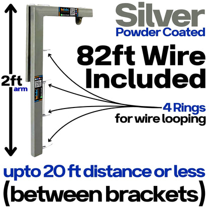 Foldable Washing Lines Clothes Drying Stand