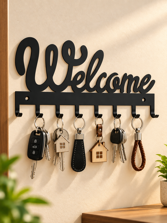Metal  Durable Welcome Key Stand